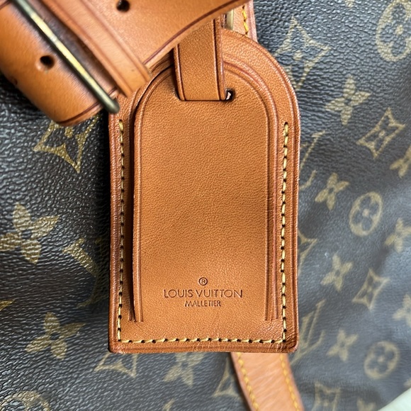 Authentic Vintage '80s LOUIS VUITTON Keepall Luggage Bag - Picture 5 of 17